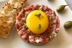 Receta steak tartar